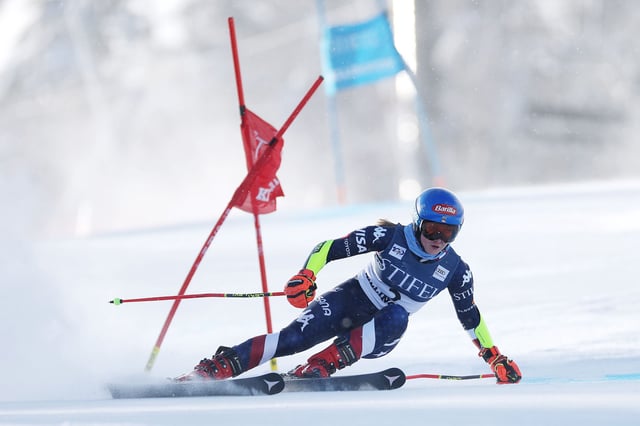 Mikaela Shiffrin suffered a scary fall during a World Cup race on November 30.