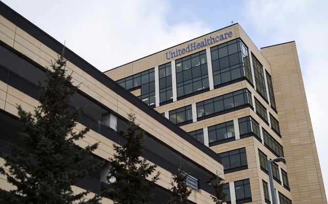 A general view outside the United Healthcare corporate headquarters on December 4, 2024 in Minnetonka, Minnesota.