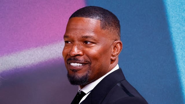 Jamie Foxx pose on the red carpet to present the movie Back In Action in Berlin, Germany, January 15, 2025. REUTERS/Nadja Wohlleben