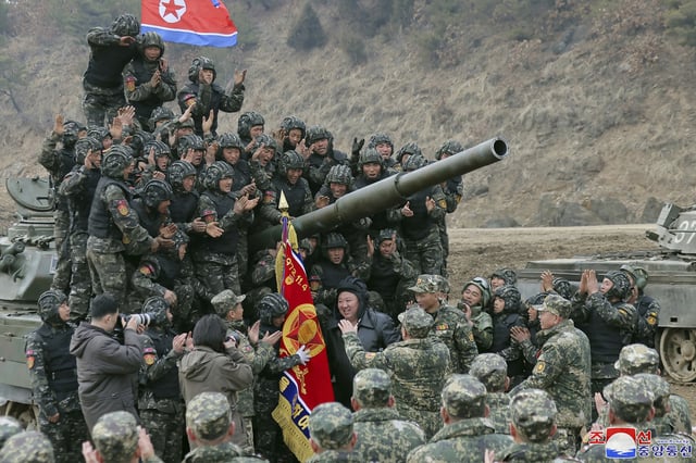 North Korea Troops