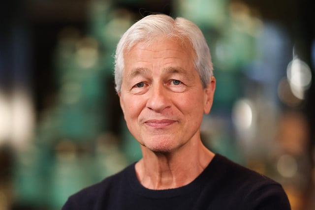 Jamie Dimon, chief executive officer of JPMorgan Chase, was awarded $39m in 2024 compensation.