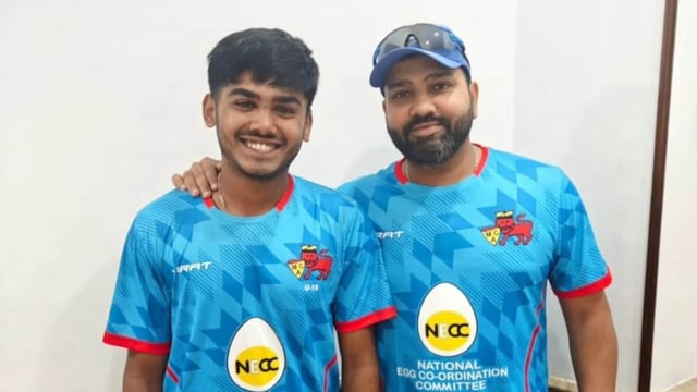 Ayush Mhatre shares a heartwarming note for Rohit Sharma.