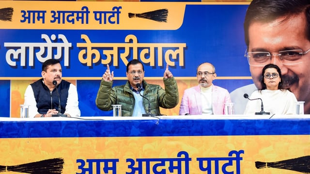 In the political war, the AAP branded the BJP as the “Bharatiya Jhootha Party” and “Gali Galouch Party.”
