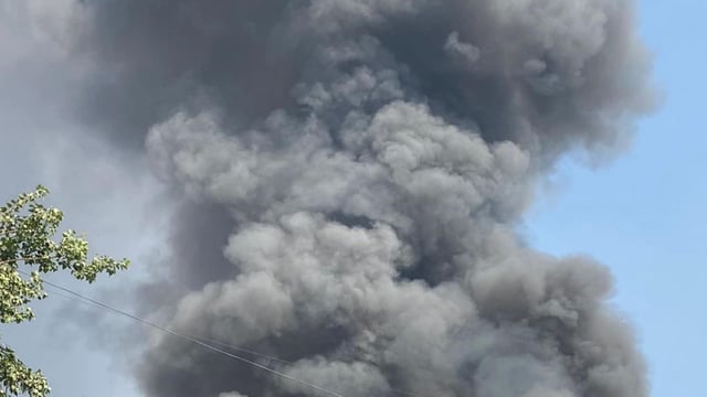 On Saturday morning, a furniture market in Mumbai's Goregaon neighbourhood caught fire.