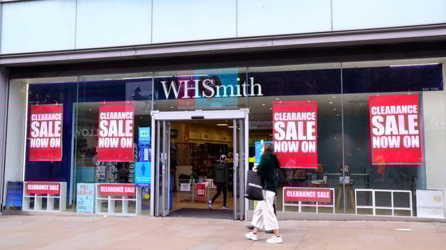 WH Smith operates 500 high street stores that employ 5,000 people