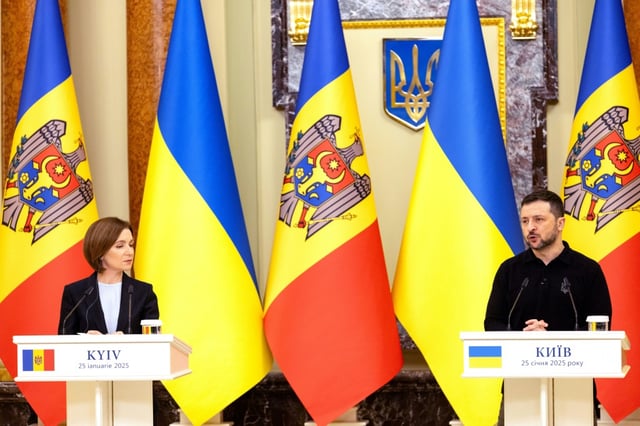 Sandu and Zelensky held a press conference in Kyiv