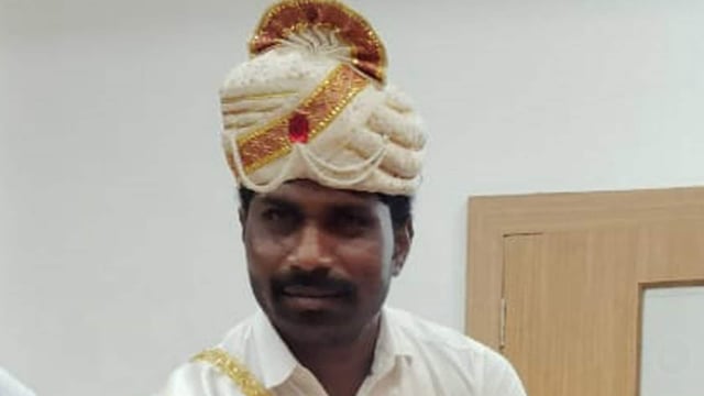 Raman Rajamannan, 39, tribal king of Kerala's Mannan community