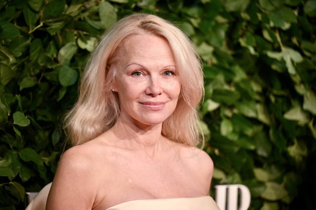 Pamela Anderson attends The Gothams 34th Annual Film Awards in New York on Dec. 2, 2024. 