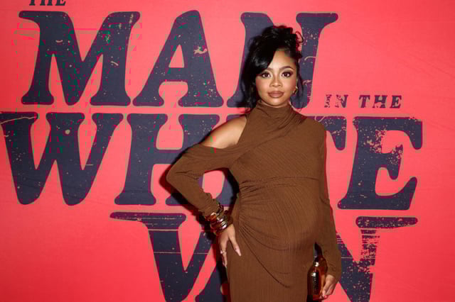 Skai Jackson at the Los Angeles Premiere of "The Man In The White Van" at Culver Theater on Dec. 10, 2024.