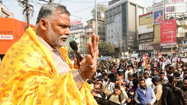 Ahead of the Delhi Assembly Polls, independent MP and Congress supporter Pappu Yadav made fun of the Bharatiya Janata Party and the Aam Aadmi Party, claiming that Kejriwal was way more corrupt than Prime Minister Narendra Modi.