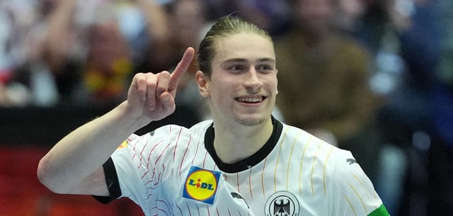 Wieder beim Team: Juri Knorr hatte die letzten beiden Spiele verpasst
