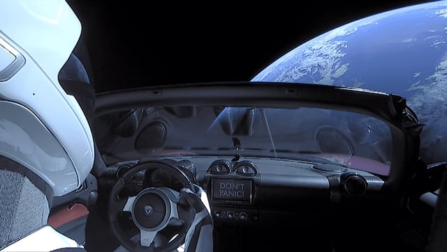 Near-Earth "Asteroid" Spotted By Astronomers Turns Out To Be Elon Musk's Car