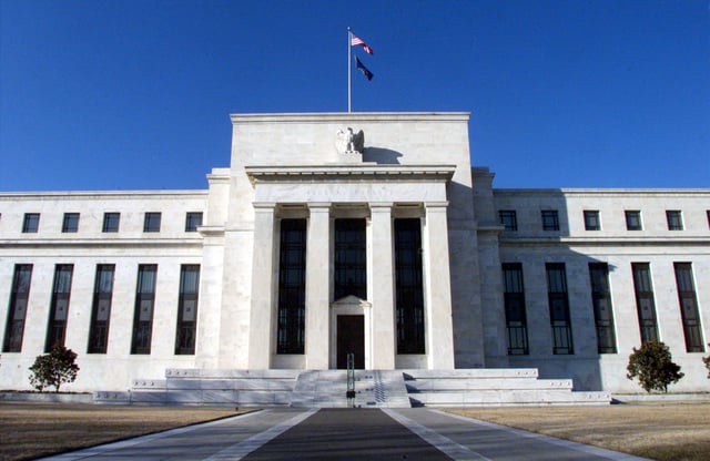 The U.S. Federal Reserve Building in Washington, D.C.