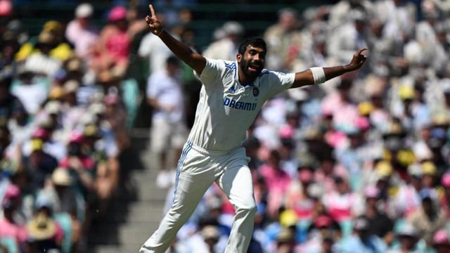 India's Jasprit Bumrah amassed 71 wickets in just 13 matches at a jaw-dropping average of 14.92 and a strike rate of 30.16. (AFP)