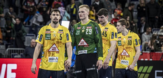 Eindrücke aus der Bundesliga: Spieler der Rhein-Neckar Löwen bei einer Partie gegen den SC Magdeburg