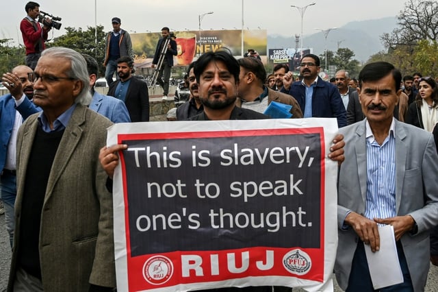 Pakistan media workers have reported rising state censorship in recent years and the public has shifted to consuming much of its news from social media