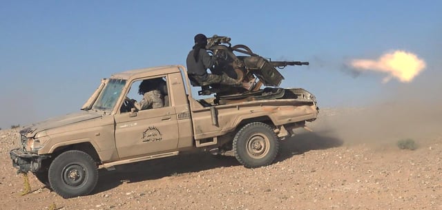 IS-Kämpfer in Syrien im Jahr 2016