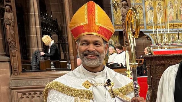 The Right Rev John Perumbalath is alleged to have groped a woman in 2022 and assaulted another between 2019 and 2023