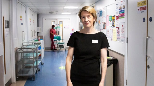 Amanda Pritchard, chief executive at NHS England, was questioned over her handling of the health service