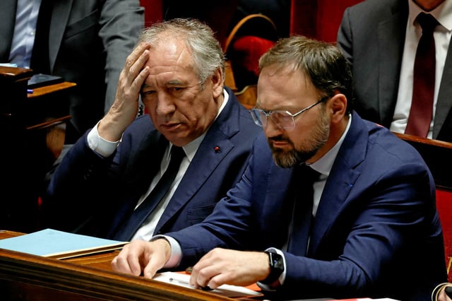 Le Premier ministre François Bayrou, lors des questions au gouvernement à l'Assemblée nationale, le 28 janvier 2025.
