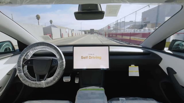 Tesla Says Its EVs Now Drive Themselves From The Factory To The Loading Areas: Official
