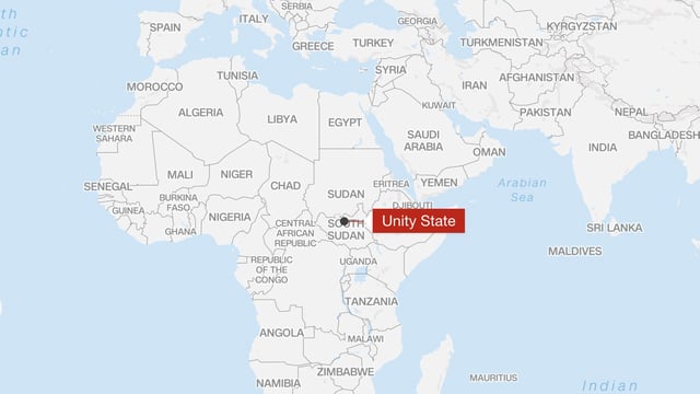 sudan plane crash map