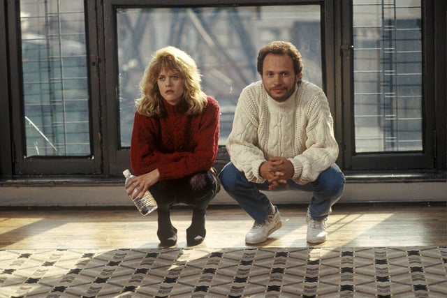 Meg Ryan and Billy Crystal in a scene from "When Harry Met Sally"