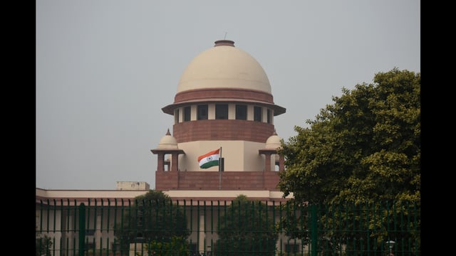 The bench, also comprising justice Sanjay Kumar, passed the directive while hearing a batch of petitions filed by Muslim organisations challenging the constitutionality of the 2019 law. (HT PHOTO)