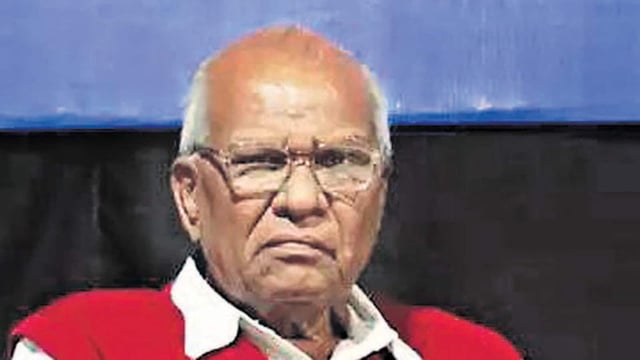 Sangli, India - Feb. 16, 2015 : Veteran leader Govind Pansare was admitted after two unindentified youngsters shot him at Kolhapur, India, on Monday, February 16, 2015. (Photo by Uday Deolekar )