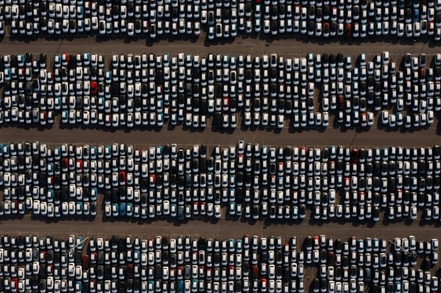 Almost 80 percent of cars made in the UK last year were exported, mostly to the European Union, according to industry data
