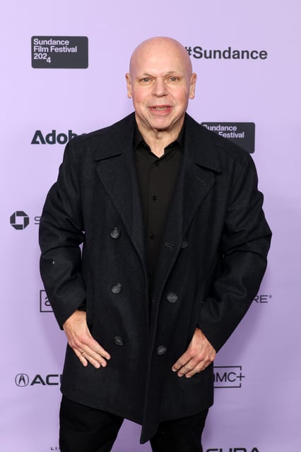 Matt Pinfield attends the premiere of "Lolla: The Story of Lollapalooza" during the 2024 Sundance Film Festival at Eccles Center Theatre on Jan. 18, 2024, in Park City, Utah.
