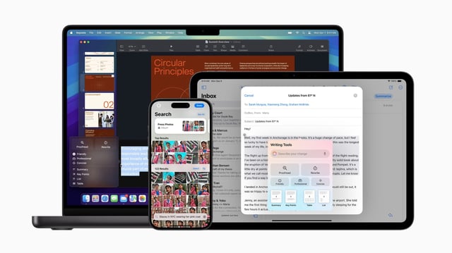 Apple Intelligence comes to Mac, iPad and iPhone