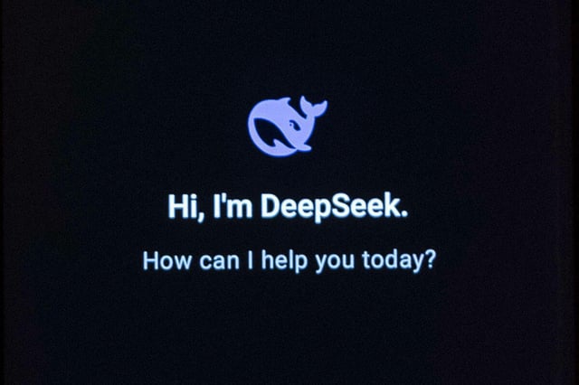 Screen der Ki Deepseek.