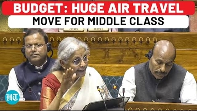 Budget 2025: For Middle Class, Big Air Travel Move By Modi Govt | UDAN
