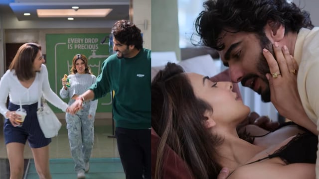 Rakul, Bhumi and Arjun in Mere Husband Ki Biwi