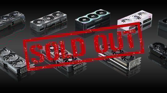 An image about UK customers are facing a 4 month wait for GeForce RTX 5090 stock