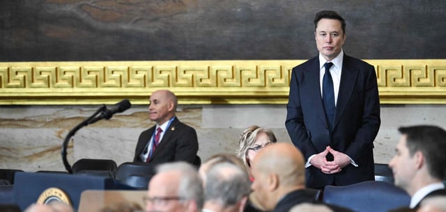 Musk bei Trumps Amtseinführung