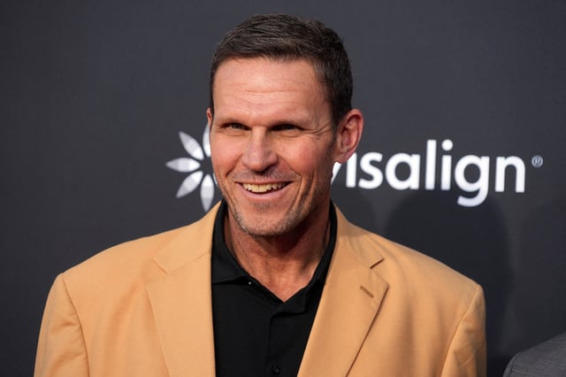Feb 8, 2024; Las Vegas, NV, USA; Tony Boselli on the red carpet before the NFL Honors show at Resorts World Theatre. Mandatory Credit: Kirby Lee-USA TODAY Sports/File Photo