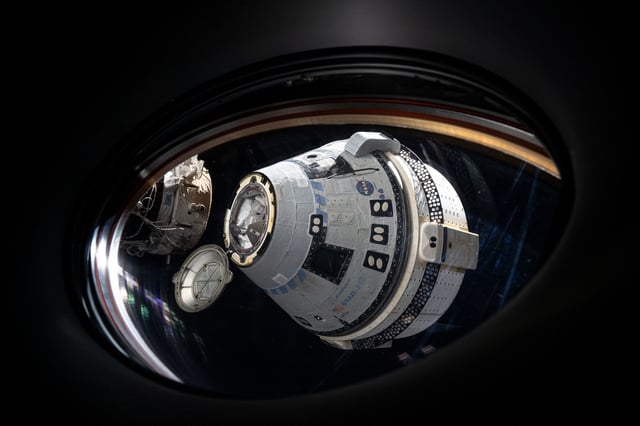 Boeing's Starliner undocks from the International Space Station at the conclusion of the Crew Flight Test mission.