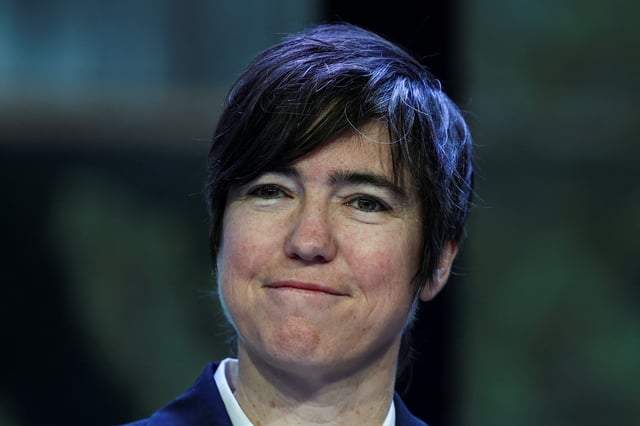 Waabi Founder and CEO Raquel Urtasun attends the 55th annual meeting of the World Economic Forum, in Davos, Switzerland, January 24, 2025. REUTERS/Yves Herman/File photo