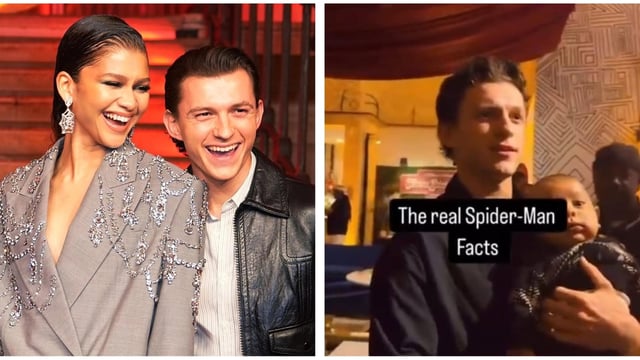 Tom Holland attended a party along with Zendaya recently.