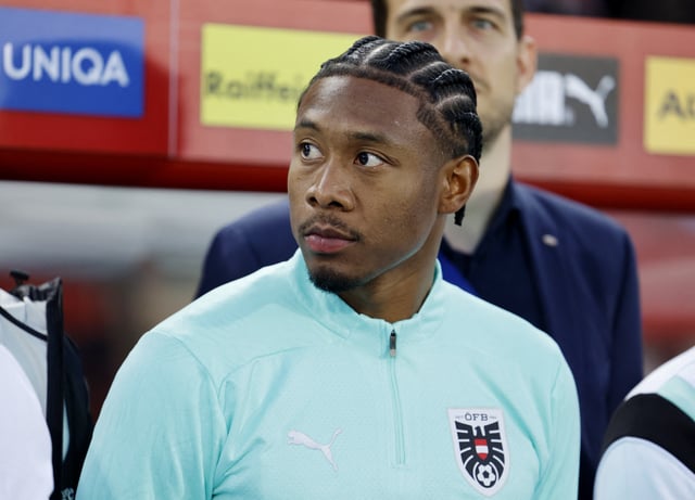 Soccer Football - International Friendly - Austria v Serbia - Ernst Happel Stadium, Vienna, Austria - June 4, 2024 Austria's David Alaba looks on REUTERS/Lisa Leutner/ File Photo
