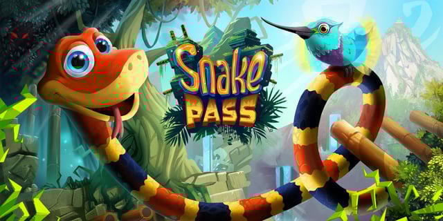 A cartoon snake