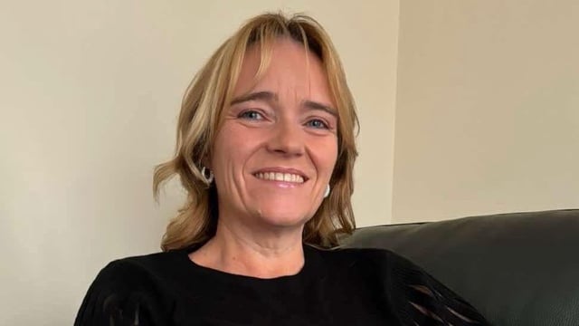 Sandie Peggie was cross-examined about an encounter with Dr Beth Upton in a hospital changing room