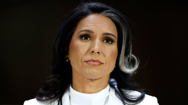 Tulsi Gabbard, President Trump’s nominee to be director of national intelligence, has won support from crucial holdout GOP senators.