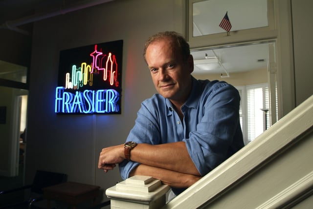 Kelsey Grammar, famous for his role as Frasier photographed June 9, 2005 in the Lucy Bungalow, his office on the Paramount Studios lot, Los Angeles, California.