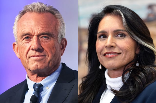 Robert F. Kennedy, Jr.; Tulsi Gabbard.