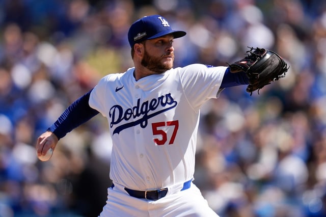 The Dodgers have reached agreement on a trade that will send veteran relief pitcher Ryan Brasier to the Chicago Cubs. The Dodgers designated Brasier for assignment last week. (AP Photo/Gregory Bull)