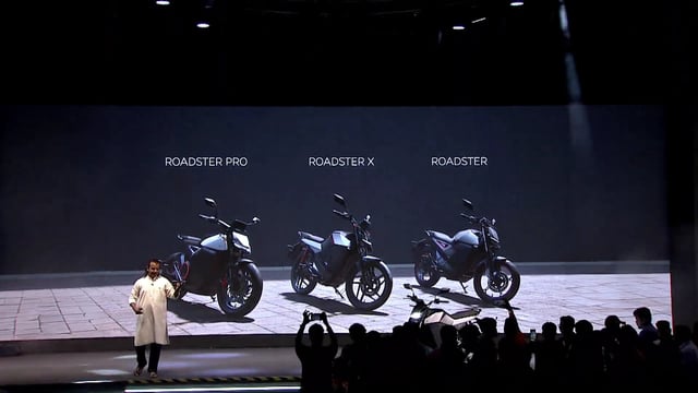 Ola Electric founder Bhavish Aggarwal initially presented the company's three new bikes on August 15, 2024