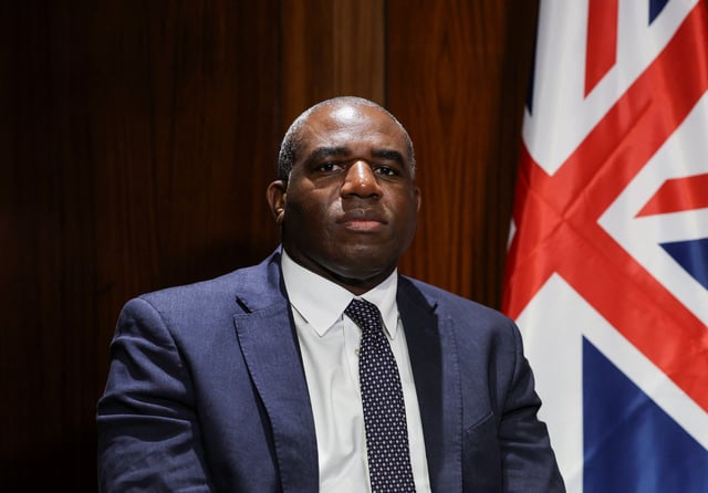 British Foreign Secretary David Lammy meets Egypt's Foreign Minister Badr Abdelatty (not pictured) in Cairo, Egypt January 23, 2025. REUTERS/Amr Abdallah Dalsh/ File Photo